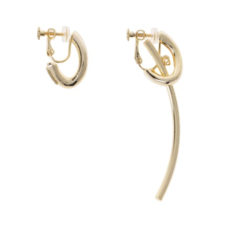【Sea'ds Mara】Asymmetry swing earring [23A3-58E]