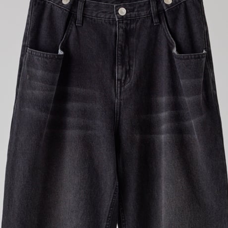 【YENN】TUCK BELT DENIM PT [Y262-31064]
