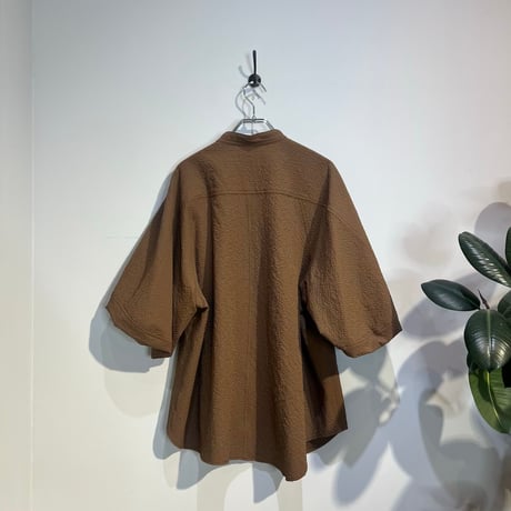 【RILATO】ワッフルクロスバルーン袖BL  ［R26255］