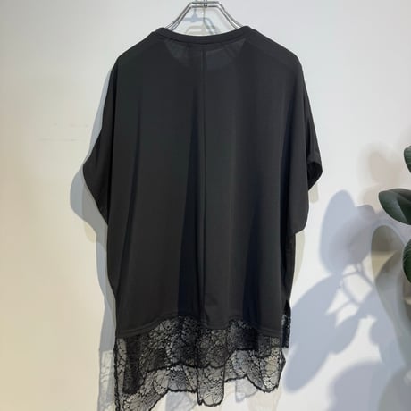 【QTUME】レースドッキングワイドPO[650-25529]