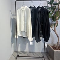 【CLOCHE】メッシュコクーンシャツ［612-85588］