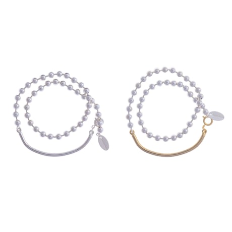 【Sea'ds Mara】Combination ball chain Bracelet[R20A1-23]