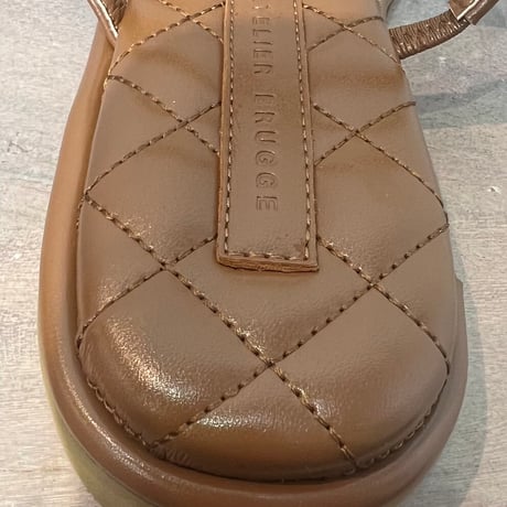 【ATELIER BRUGGE】サムリングキルティングサンダル［26KS-33］