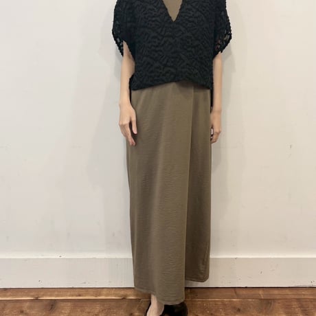 送料無料❣️【siro de labonte】cut Jacquard short vest《R613316》