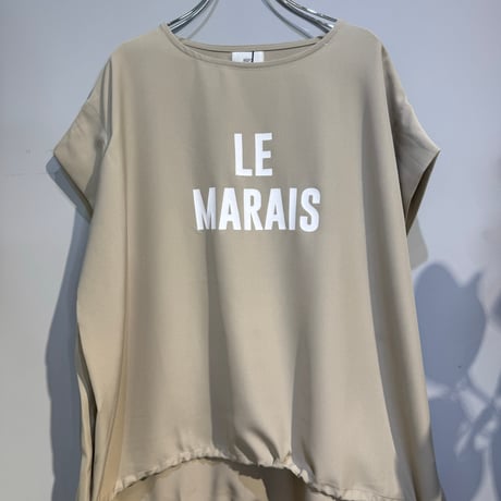 【siro de labonte】LE MARAISタックスリーブプルオーバー［R623309］