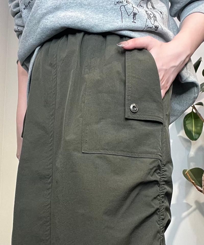 カーゴベルスカート nepla. カーキ カーゴベルスカート nepla. カーキ