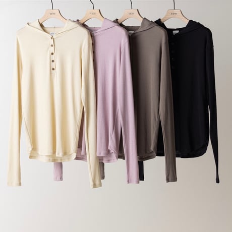 【YENN】HENRY HOODIE LONGTEE [Y263-82085]