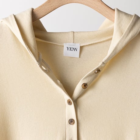 【YENN】HENRY HOODIE LONGTEE [Y263-82085]