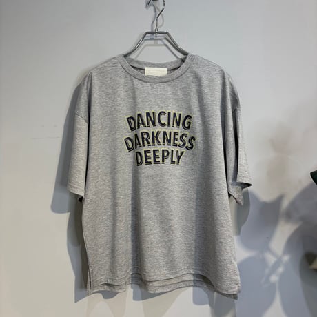 【Mylanka】シルケット天竺配色ロゴTシャツ  ［M81308］