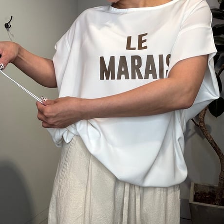【siro de labonte】LE MARAISタックスリーブプルオーバー［R623309］