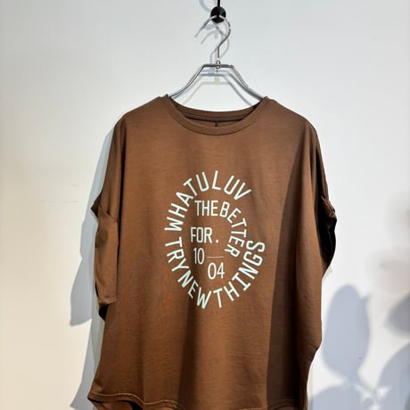 【LUGIVa】サークルロゴTシャツ［202677］