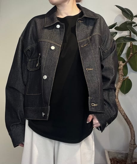 CARVEN ダークデニム ジャケット Tailor Denim Zip Jacket【OR-402】 – STUDIO D'ARTISAN ONLINE