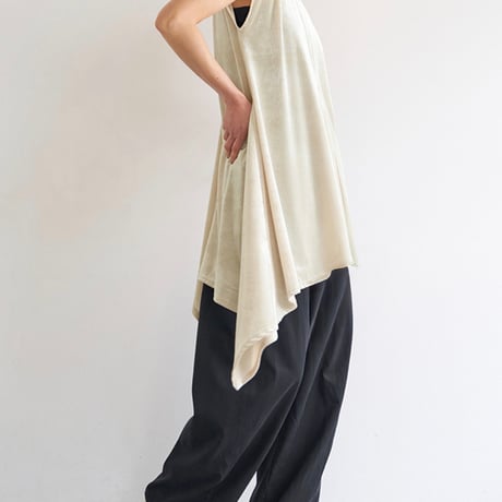 【YENN】IRREGULAR HEM TUNIC [Y263-82087]