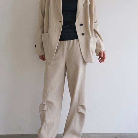 【YENN】FADED JERSEY JACKET [Y263-41091]