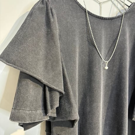 【RILATO】4wayネックレス付き加工フリルワンピース［R26261］