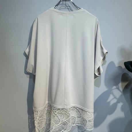 【QTUME】レースドッキングワイドPO[650-25529]