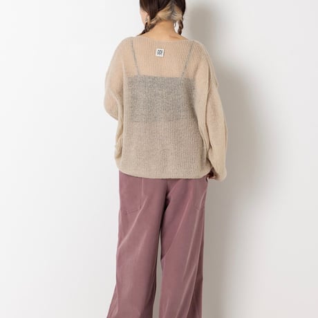 【YENN】WASHED BIG PK PT [Y254-31129-2]