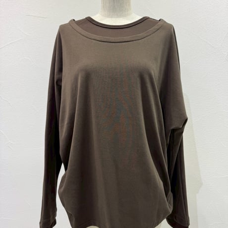 【CYAN tokyo】レイヤーネックドルマンTOPS［604485］