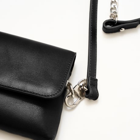 【YENN】CHAIN BELT POUCH [Y252-02057-7]