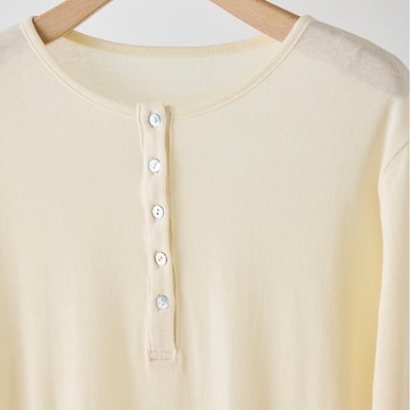 【YENN】HENRY NECK TEE [Y262-82037]