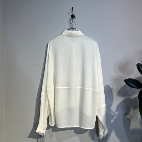 【CLOCHE】メッシュコクーンシャツ［612-85588］