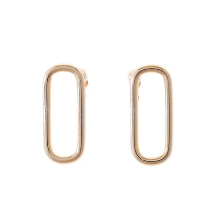 【Sea'ds Mara】Plain rectangular earring[R24A1-04E]