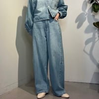 【QTUME】バレルレッグパンツ　［612-26002］