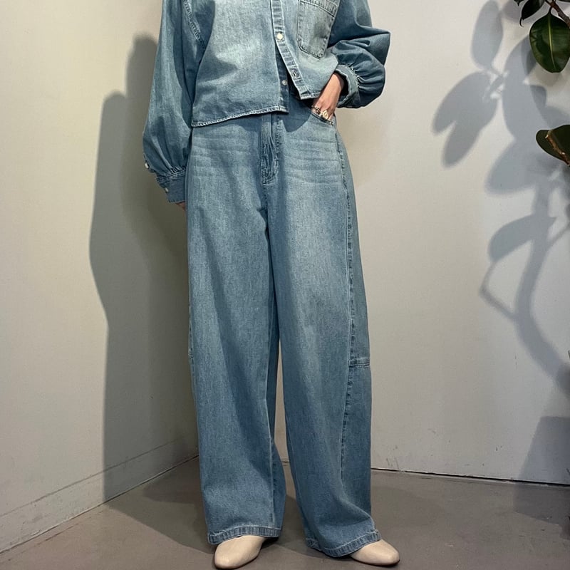 QTUME】バレルレッグパンツ ［612-26002］ | cavabien