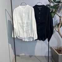 【LeMelange】インド綿スタンドシャツ［8623209］