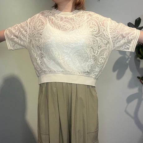 【Mylanka】ペイズリー刺繍ブラウス　［M11208］