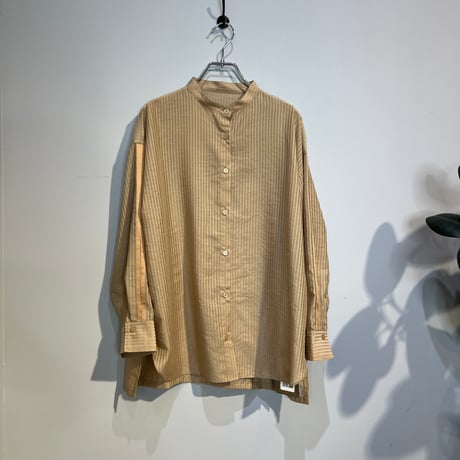 【Anna Kerrry】TAPE DESIGN STRIPE SHIRT［27261703］