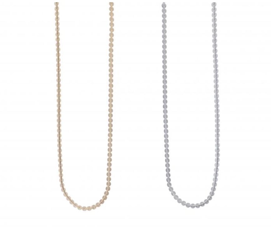 Sea'ds Mara】Glasses coin parts necklace | cava