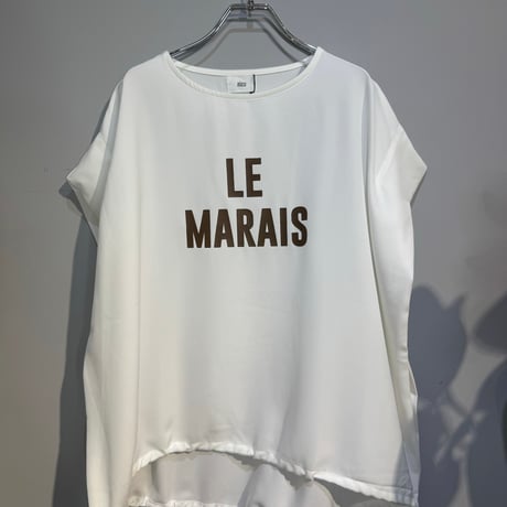 【siro de labonte】LE MARAISタックスリーブプルオーバー［R623309］