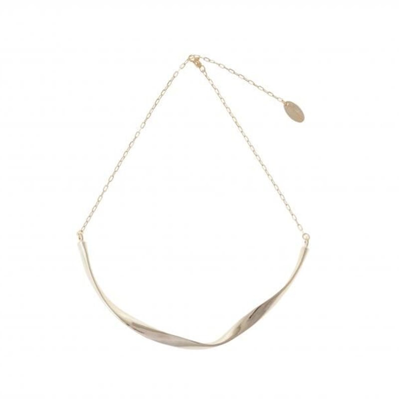 【新品、未使用】シーズマーラ　twisting necklace silver