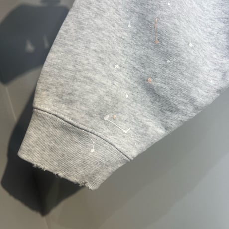 【KHA:KI】DAMEGE & PAINT SWEAT SHIRTS［MIL26HCS3485］