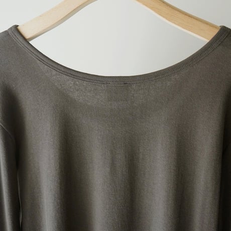 【YENN】U-NECK LONG TEE [Y263-82089]