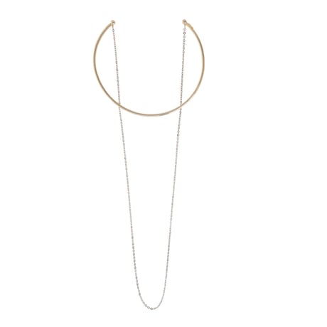 【Sea'ds Mara】Chain layer choker[25A2-23]