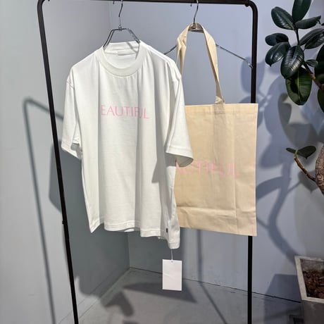 【MARMARMAR】プリントTシャツ(BEAUTIFUL)［ 1-810080A］