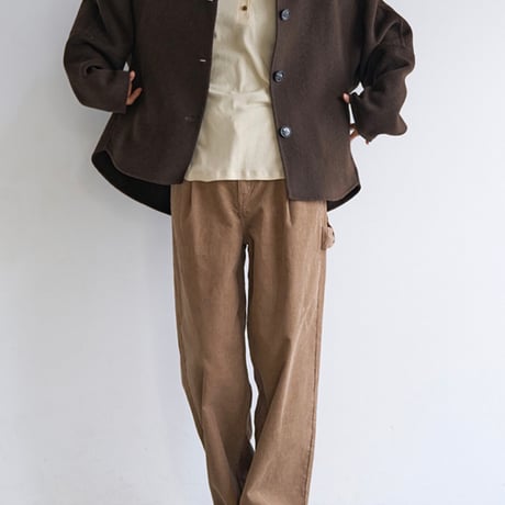 【YENN】 W FACE COLLARED JK [Y263-71103]