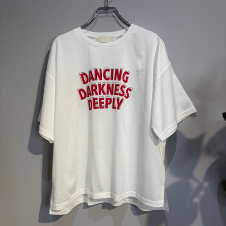 【Mylanka】シルケット天竺配色ロゴTシャツ  ［M81308］