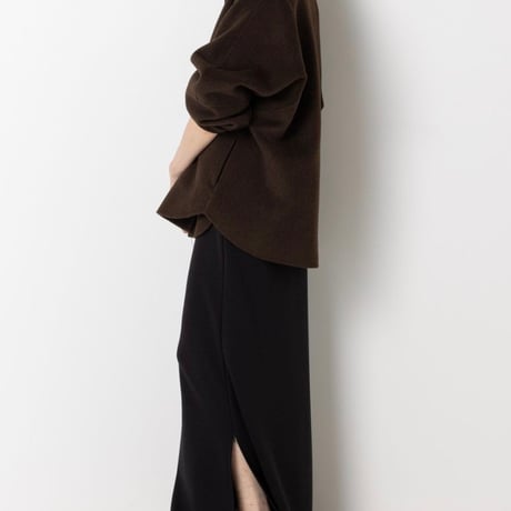 【YENN】W JERSEY MAXI SK［Y263-21082-2］