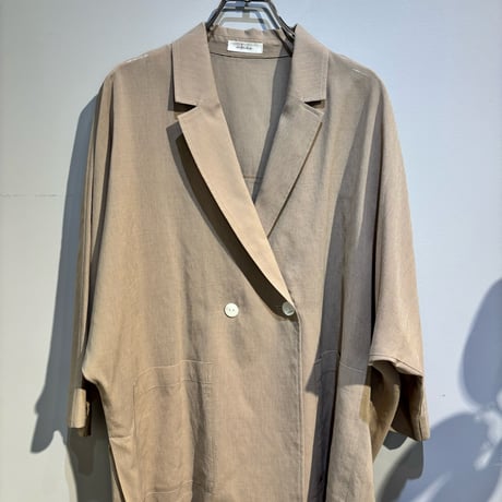 【cafune】dolman sleeve sheer jacket　［535417］