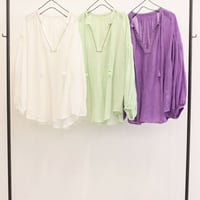 【LeMelange】リネンコットンスキッパーPO《8613208》