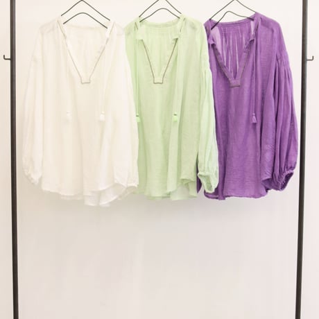 【LeMelange】リネンコットンスキッパーPO《8613208》