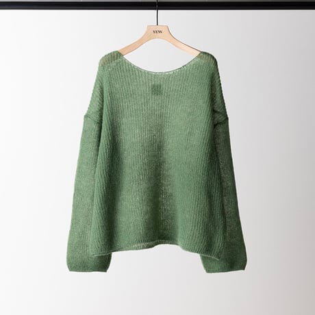 【YENN】SHEER MOHAIR KNIT PO [Y263-91101]