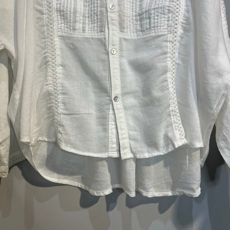 【LeMelange】インド綿スタンドシャツ［8623209］