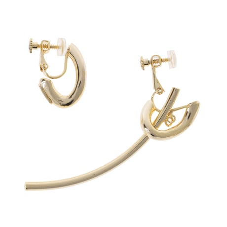 【Sea'ds Mara】Asymmetry swing earring [23A3-58E]
