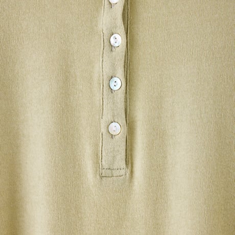 【YENN】HENRY NECK TEE [Y262-82037]