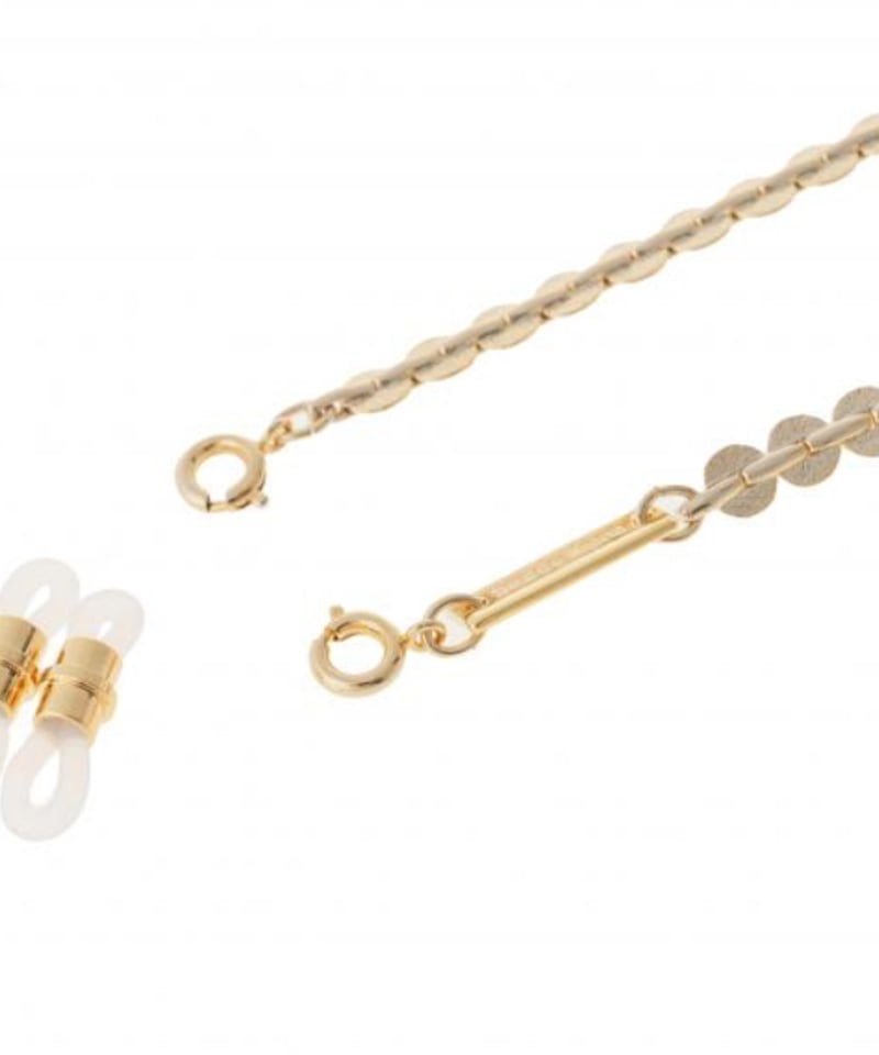 Sea'ds Mara】Glasses coin parts necklace | cava