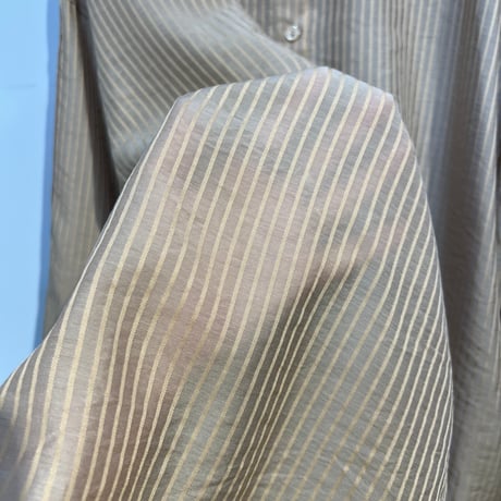 【Anna Kerrry】TAPE DESIGN STRIPE SHIRT［27261703］